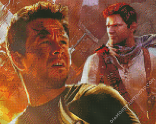 Mark Wahlberg Uncharted Diamond Paintings