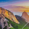 Mount Seroraksan Sunset Diamond Paintings