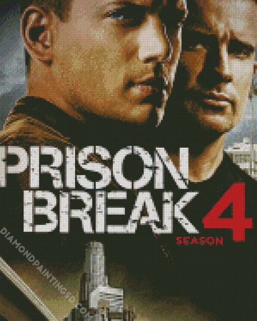 Prison Break Poster Diamond Paintings