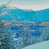 Snowy Mountains Whistler Diamond Paintings