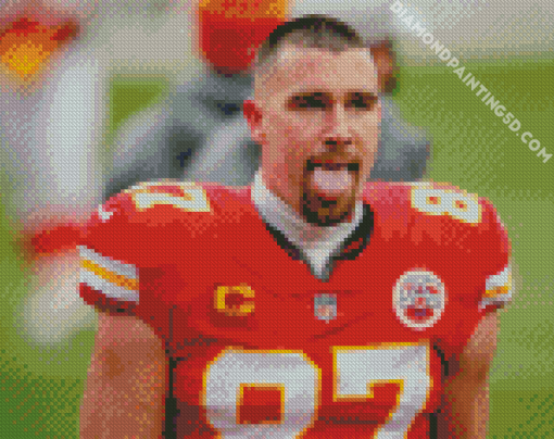 Travis Kelce Diamond Paintings