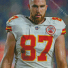 Footballer Travis Kelce Diamond Paintings