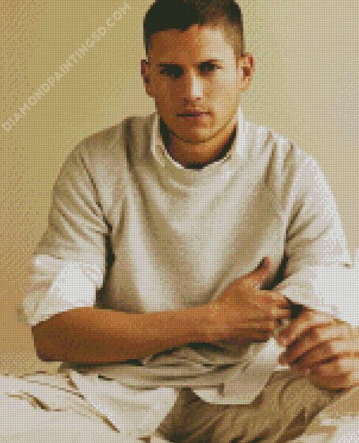 Young Wentworth Miller Diamond Paintings