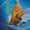 Surfing Waves Sea Moana Diamond Paintings