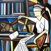 Blind Lawyer Art Diamond Paintings