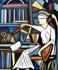 Blind Lawyer Art Diamond Paintings