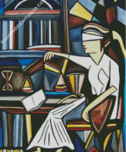 Blind Lawyer Art Diamond Painting