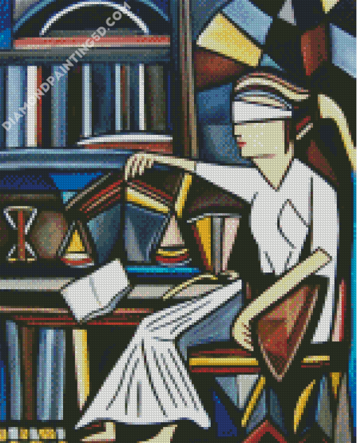 Blind Lawyer Art Diamond Painting