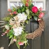 Aesthetic Door Wreaths Diamond Paintings