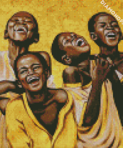 African Children Diamond Paintings