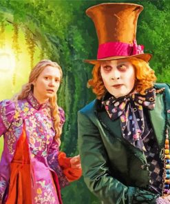 Alice Through The Looking Glass Movie Diamond Paintings