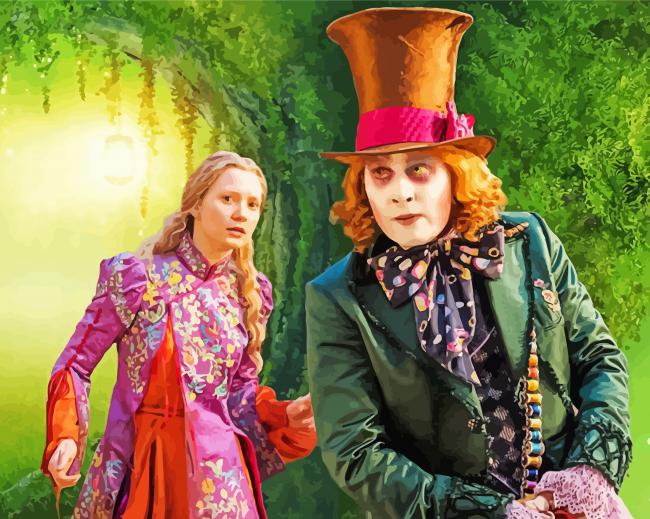 Alice Through The Looking Glass Movie Diamond Paintings