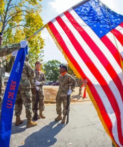 American Flag And Military Diamond Paintings