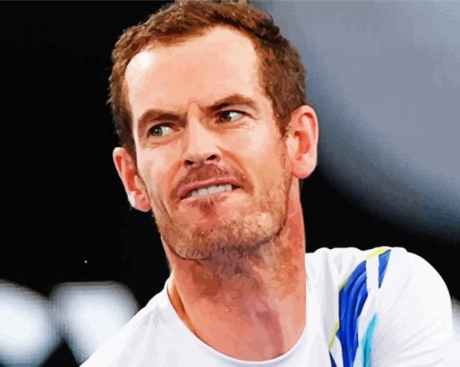 Andy Murray Player Diamond Paintings