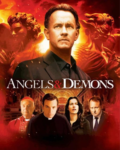 Angels And Demons Movie Poster Diamond Paintings