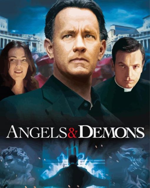 Angels And Demons Poster Diamond Paintings