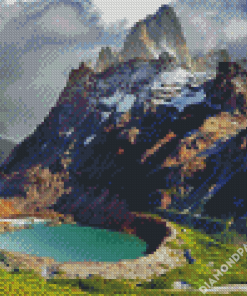 Argentina Patagonia Mountains Diamond Paintings