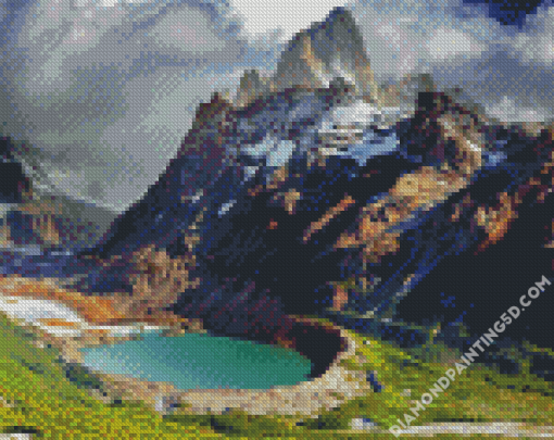 Argentina Patagonia Mountains Diamond Paintings