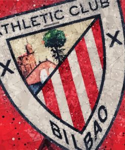 Athletic Club Bilbao Logo Diamond Paintings