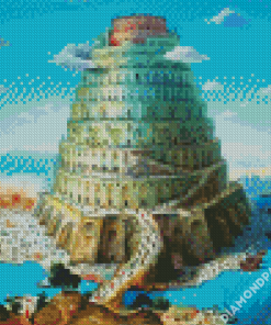 Babel Tower Art Diamond Paintings