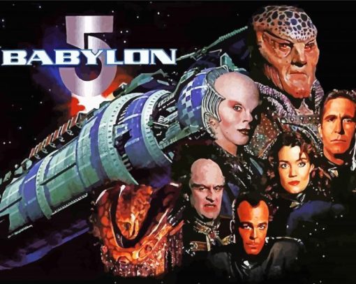 Babylon 5 Poster Diamond Paintings