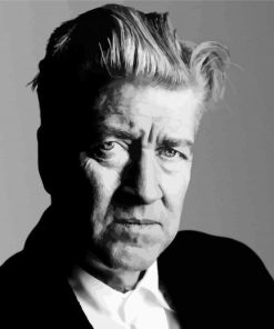 Black And White David Lynch diamond painting