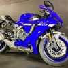 Blue R1 Bike Diamond Paintings