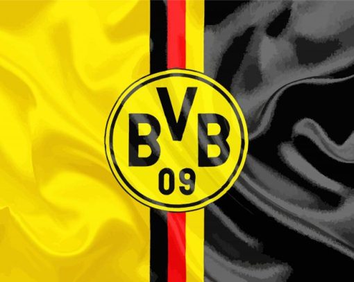 Borussia Dortmund Flag Diamond Paintings