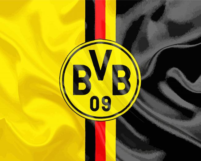 Borussia Dortmund Flag Diamond Paintings