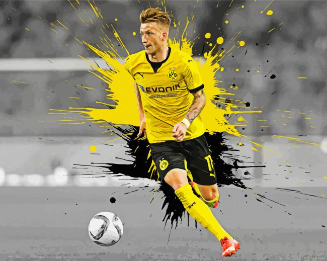 Borussia Dortmund Professional Player Diamond Paintings