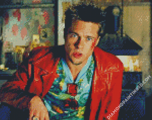 Brad Pitt Tyler Durden Diamond Paintings