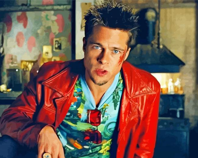 Brad Pitt Tyler Durden Diamond Paintings