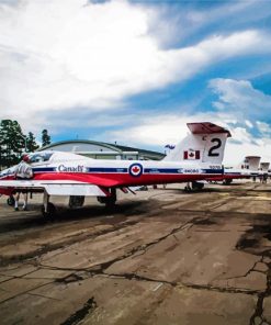 CDN Military Planes Diamond Paintings