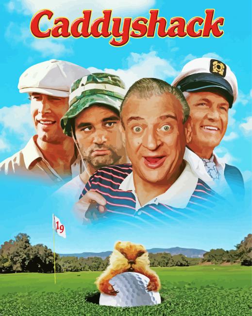 Caddyshack Poster Diamond Paintings