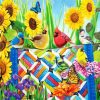 Artistic Sunflowers Diamond Paintings