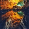 Canary Islands Cave Water Reflection Diamond Paintings