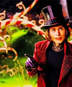 Charlie And The Chocolate Factory Movie Diamond Paintings