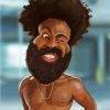 Childish Gambino Caricature Diamond Paintings