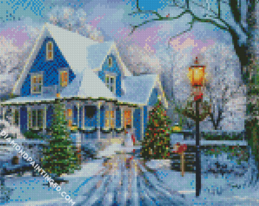 Christmas Home Diamond Paintings