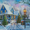 Christmas At Home diamond painting