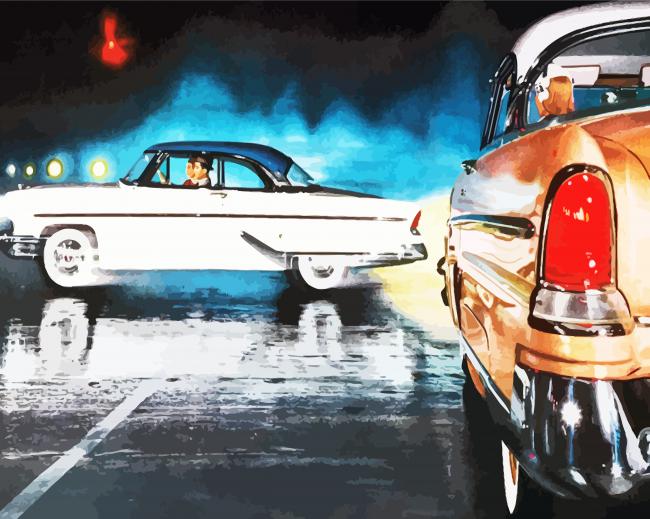 Classic Lincoln Car Art diamond painting