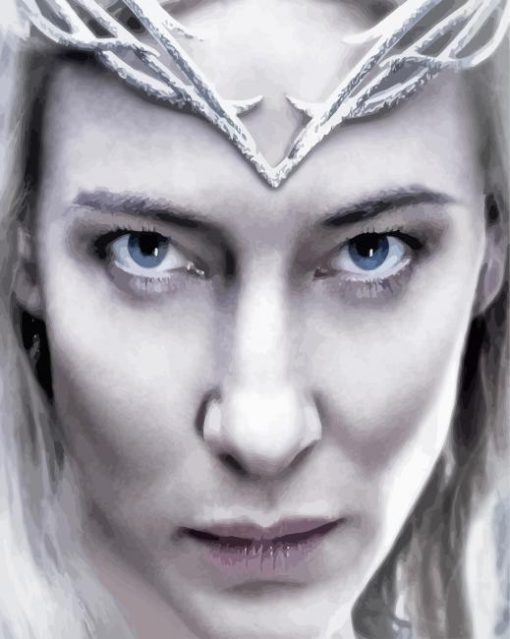 Close Up Galadriel Diamond Paintings