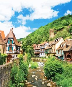 Colmar France diamond painting