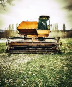 Combine Harvester Diamond Paintings