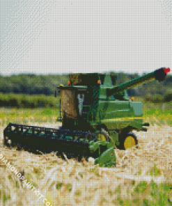 Combine Harvester Toy Diamond Paintings