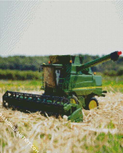 Combine Harvester Toy Diamond Paintings