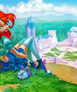 Cute Bloom Winx Club Diamond Paintings