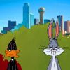 Daffy Duck And Bugs Bunny diamond painting