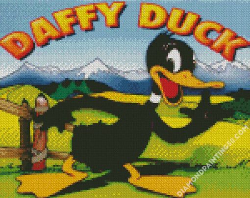 Daffy Duck Poster diamond painting