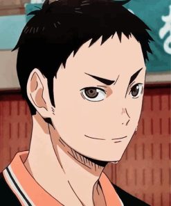 Daichi Haikyuu Anime diamond painting